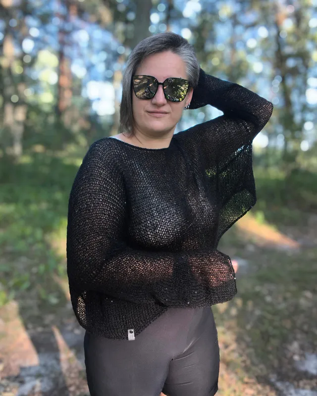 Кофта з лелітками. Тоненька бавовняна кофта