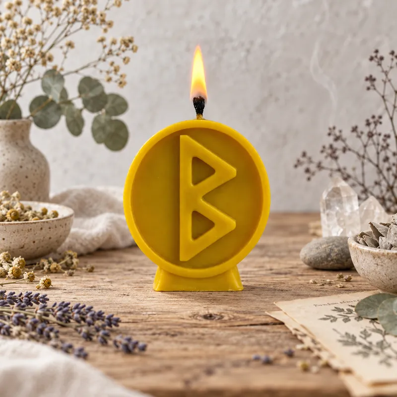 Воскові рунічні свічки